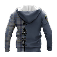 Tweedie Tartan Hoodie - Lion Rampant And Celtic Thistle Style