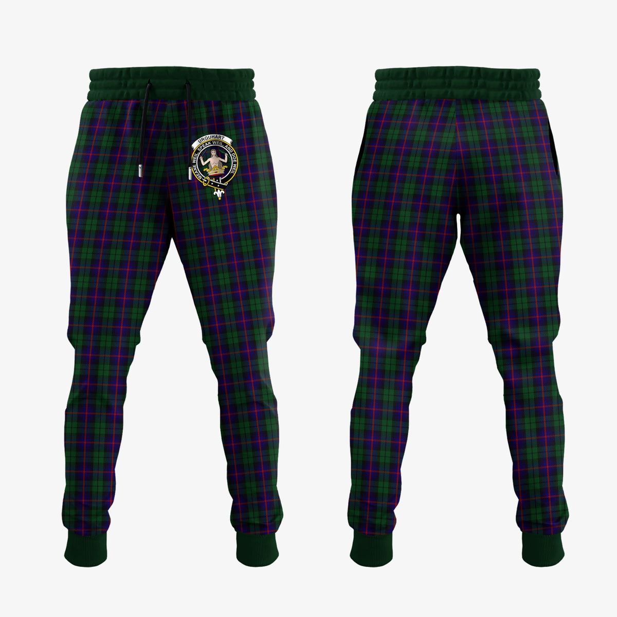 Urquhart Tartan Crest Jogger Sweatpants