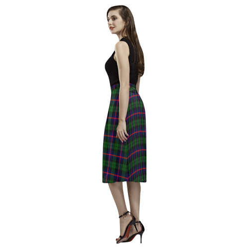 Urquhart Modern Tartan Aoede Crepe Skirt