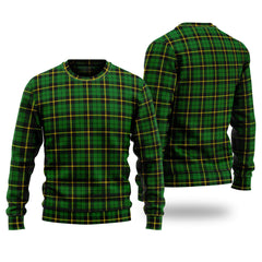 Wallace Hunting Green Tartan Sweater