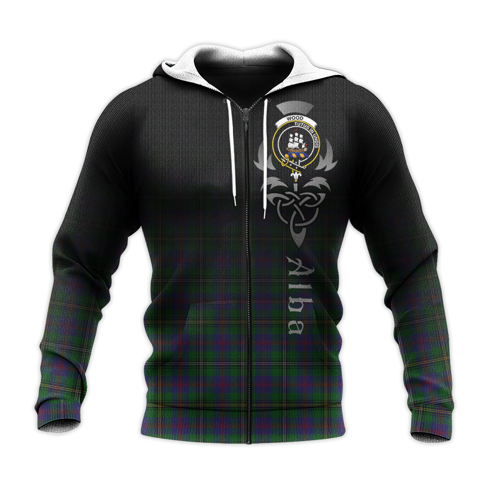 Wood Tartan Hoodie - Alba Celtic Style